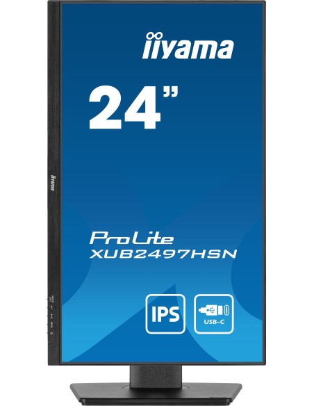 iiyama ProLite XUB2497HSN-B2 pantalla para PC 60,5 cm (23.8") 1920 x 1080 Pixeles Full HD LED Negro