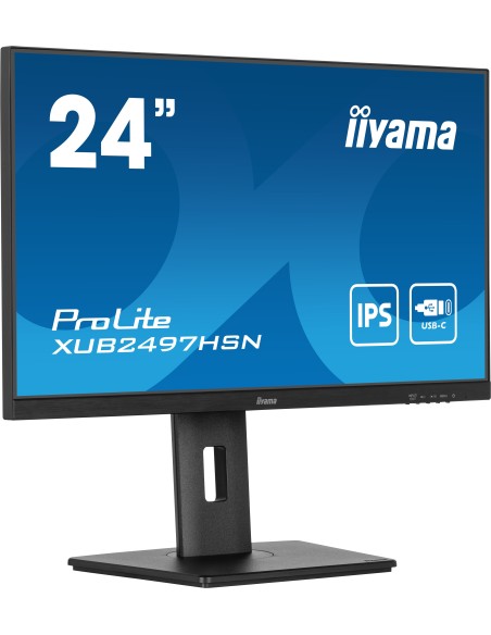 iiyama ProLite XUB2497HSN-B2 pantalla para PC 60,5 cm (23.8") 1920 x 1080 Pixeles Full HD LED Negro
