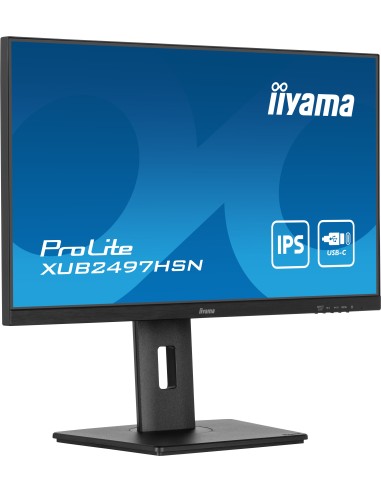 iiyama ProLite XUB2497HSN-B2 pantalla para PC 60,5 cm (23.8") 1920 x 1080 Pixeles Full HD LED Negro