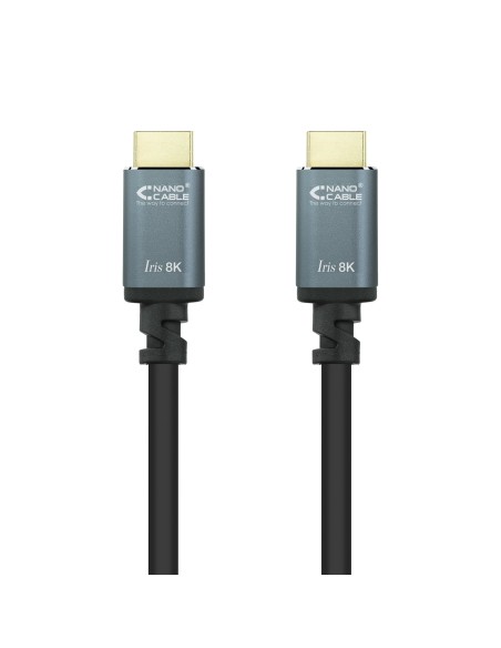 Nanocable Cable HDMI 2.1 IRIS 8K A M-A M, Negro, 10 Metros