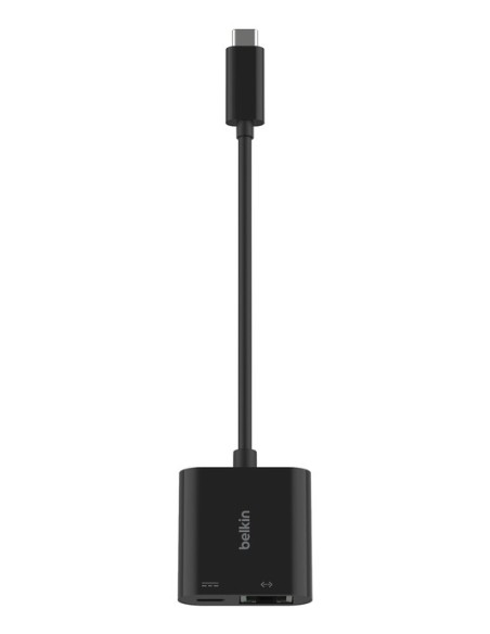 Belkin INC019BTBK base para portátil y replicador de puertos Alámbrico USB 3.2 Gen 1 (3.1 Gen 1) Type-C Negro