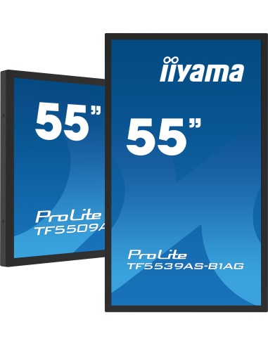 iiyama TF5539AS-B1AG pantalla de señalización Pantalla plana para señalización digital 138,7 cm (54.6") LED 500 cd   m² 4K