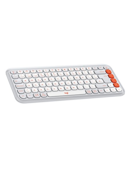 Logitech POP ICON KEYS teclado inalámbrico Bluetooth, escritura cómoda, teclas programables, cambio fácil entre hasta 3 Logitech POP ICON KEYS teclado inalámbrico Bluetooth, escritura cómoda, teclas programables, cambio fácil entre hasta 3