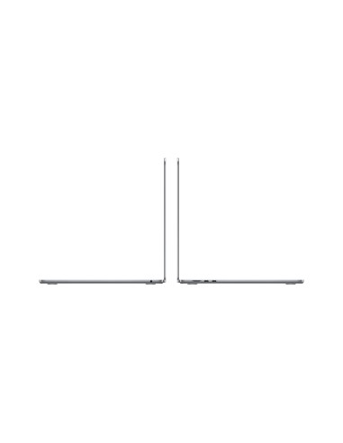 Apple MacBook Air Apple M M3 Portátil 38,9 cm (15.3") 16 GB 256 GB SSD Wi-Fi 6E (802.11ax) macOS Sequoia Gris