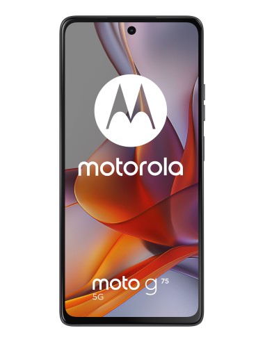 Motorola moto G75 5G 17,2 cm (6.78") Ranura híbrida Dual SIM Android 14 USB Tipo C 8 GB 256 GB 5000 mAh Gris
