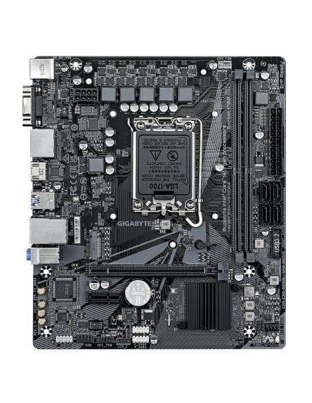 GIGABYTE H610M S2H V3 DDR4 placa base Intel H610 Express LGA 1700 micro ATX GIGABYTE H610M S2H V3 DDR4 placa base Intel H610 Express LGA 1700 micro ATX