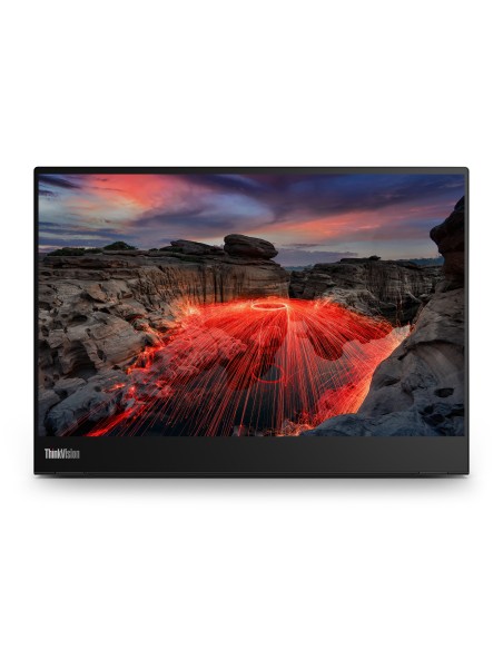 Lenovo ThinkVision M14t pantalla para PC 35,6 cm (14") 2240 x 1400 Pixeles 2.2K LED Pantalla táctil Negro