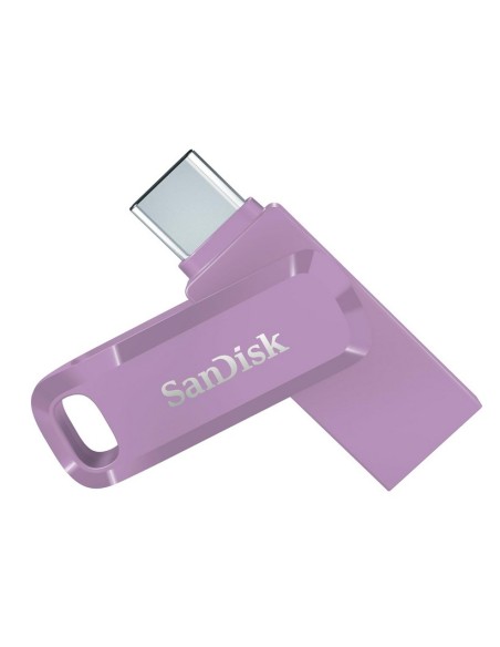 SanDisk Ultra Dual Drive Go USB 256GB unidad flash USB USB Type-A   USB Type-C 3.2 Gen 1 (3.1 Gen 1) Lavanda
