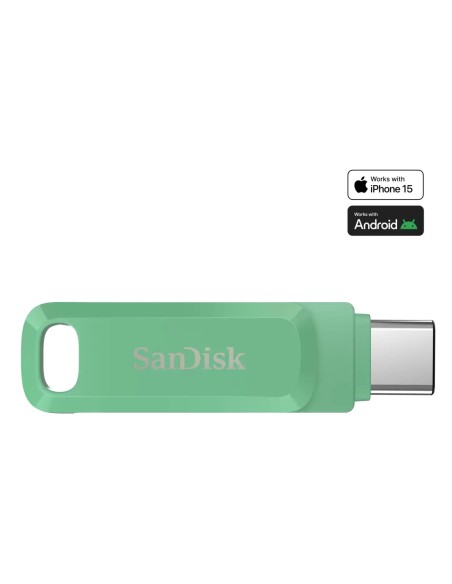 SanDisk Ultra Dual Drive Go unidad flash USB 512 GB USB Tipo C 3.2 Gen 1 (3.1 Gen 1) Verde