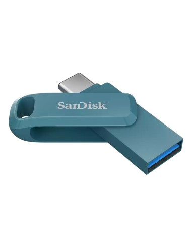 SanDisk Ultra Dual Drive Go unidad flash USB 512 GB USB Tipo C 3.2 Gen 1 (3.1 Gen 1) Turquesa