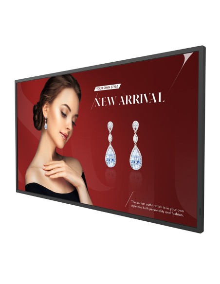 BenQ ST4302S Pantalla plana para señalización digital 109,2 cm (43") LCD 400 cd   m² 4K Ultra HD Negro Procesador incorporado