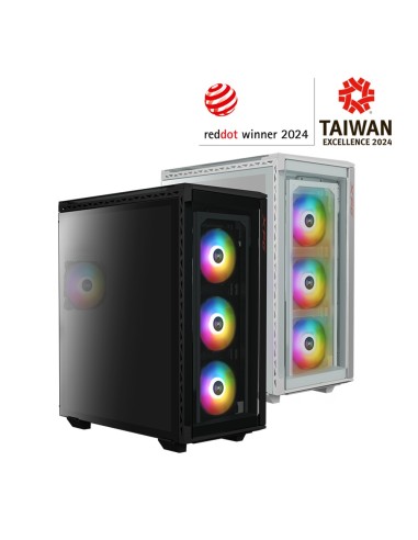 XPG BATTLECRUISER II ST Midi Tower Negro