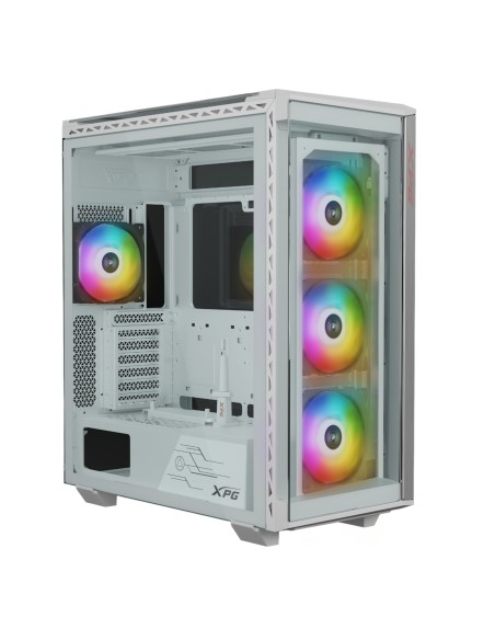 XPG BATTLECRUISER II ST Midi Tower Blanco