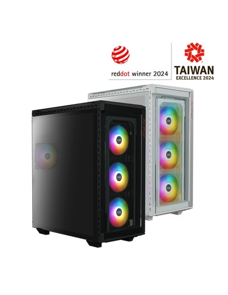 XPG BATTLECRUISER II ST Midi Tower Blanco