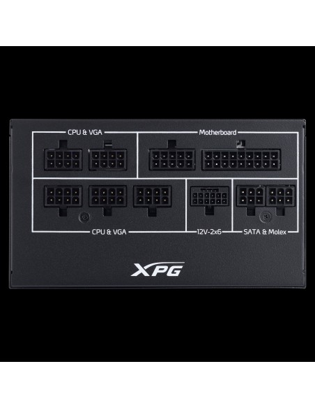 XPG COREREACTOR II VE 750W unidad de fuente de alimentación 24-pin ATX ATX Negro
