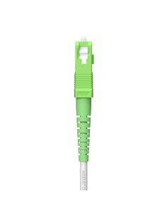 AISENS Cable Fibra Óptica Latiguillo G657A2 3.0 9 125 SMF Simplex CPR DCA LSZH, SC APC-SC APC, Blanco, 150 m 2