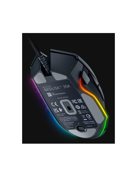 Razer Basilisk V3 35K ratón Juego mano derecha Óptico 35000 DPI