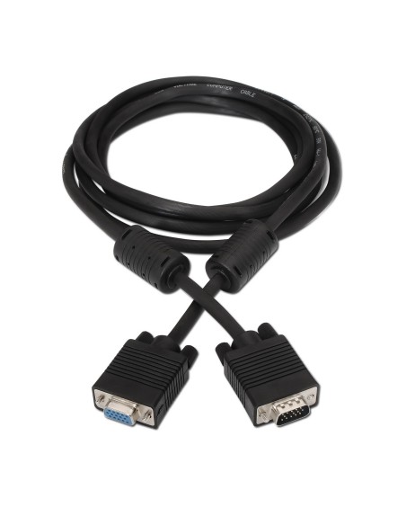 AISENS A113-0079 cable VGA 3 m VGA (D-Sub) Negro