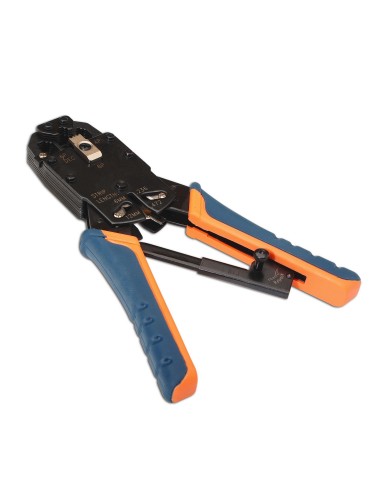 AISENS A142-0311 crimpadora Herramienta para prensar Negro, Azul, Naranja