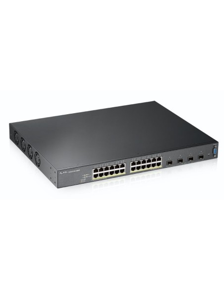 Zyxel XGS2210-28HP Gestionado L2 Gigabit Ethernet (10 100 1000) Energía sobre Ethernet (PoE) 1U Negro