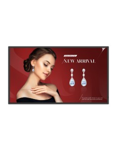 BenQ ST4302S Pantalla plana para señalización digital 109,2 cm (43") LCD 400 cd   m² 4K Ultra HD Negro Procesador incorporado