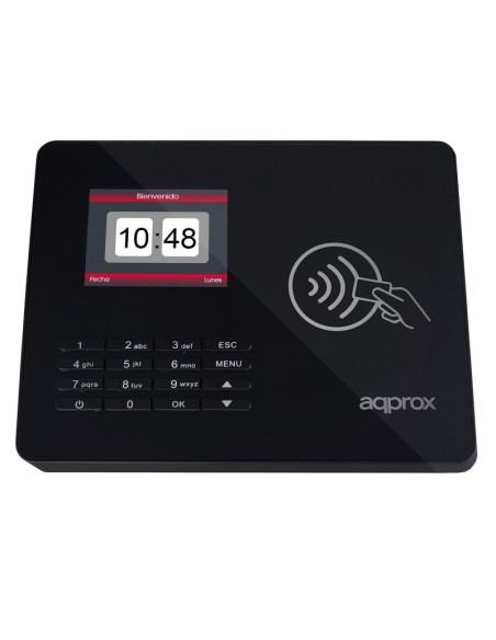 Approx appATTENDANCE02NF Lector básico de control de acceso Negro