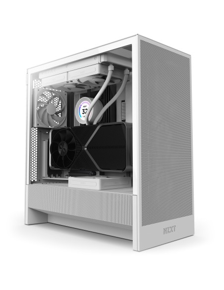 NZXT H5 Flow Midi Tower Blanco