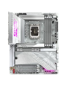 GIGABYTE Placa base Z890 AORUS ELITE X ICE - Compatible con CPUs Intel Core Ultra (Serie 2), VRM de 16+1+2 fases, hasta 9500MHz 2