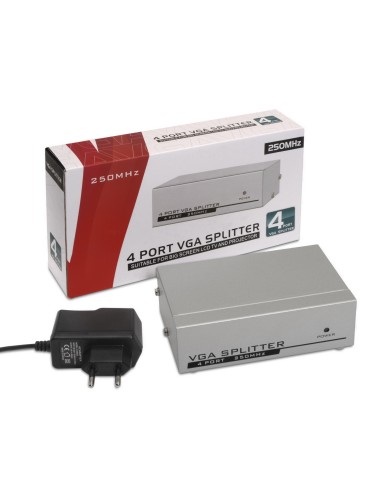 AISENS A116-0085 divisor de video VGA 4x VGA