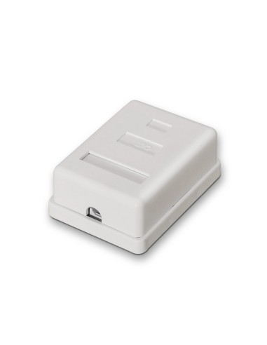 AISENS A139-0303 caja de conexiones de red Cat6 Blanco