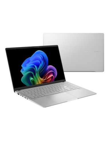 ASUS Vivobook S 15 OLED S5507QA-MA001W - Portátil 15.6" 3K 120Hz (Qualcomm Snapdragon X1E-78-100, 32GB RAM, 1TB SSD, Qualcomm