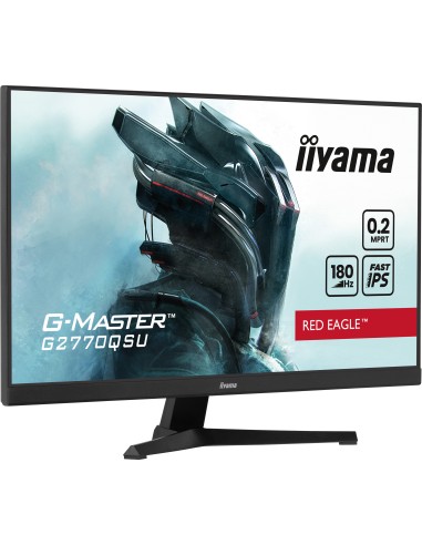 iiyama G-MASTER G2770QSU-B6 pantalla para PC 68,6 cm (27") 2560 x 1440 Pixeles Wide Quad HD LED Negro
