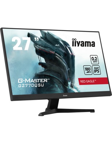 iiyama G-MASTER G2770QSU-B6 pantalla para PC 68,6 cm (27") 2560 x 1440 Pixeles Wide Quad HD LED Negro