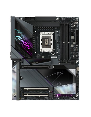 GIGABYTE Placa base Z890 AORUS MASTER - Compatible con CPUs Intel Core Ultra (Serie 2), VRM de 18+1+2 fases, hasta 9500MHz DDR5