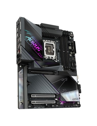 GIGABYTE Placa base Z890 AORUS MASTER - Compatible con CPUs Intel Core Ultra (Serie 2), VRM de 18+1+2 fases, hasta 9500MHz DDR5