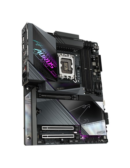GIGABYTE Placa base Z890 AORUS MASTER - Compatible con CPUs Intel Core Ultra (Serie 2), VRM de 18+1+2 fases, hasta 9500MHz DDR5