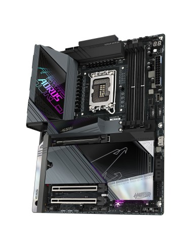 GIGABYTE Placa base Z890 AORUS MASTER - Compatible con CPUs Intel Core Ultra (Serie 2), VRM de 18+1+2 fases, hasta 9500MHz DDR5
