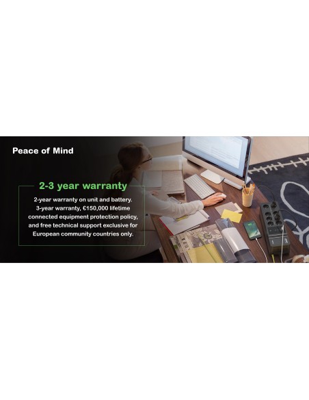 APC BE1050G2-GR sistema de alimentación ininterrumpida (UPS) En espera (Fuera de línea) o Standby (Offline) 1,05 kVA 600 W