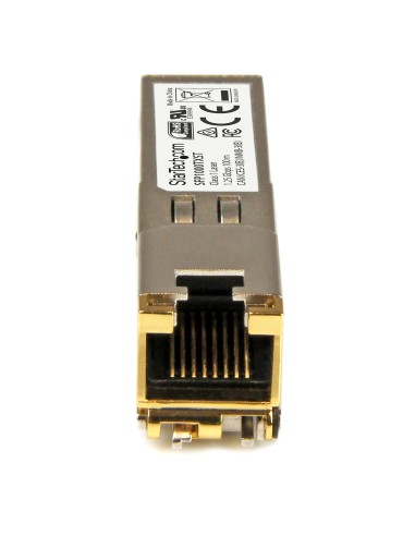 StarTech.com Módulo Transceptor SFP Compatible con MSA sin Codificar - 1000BASE-TX - SFP a RJ45 Cat6   Cat5e - SFP Ethernet