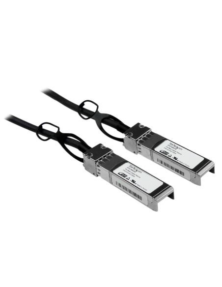 StarTech.com Cable de 3m Twinax Direct Attach SFP+ a SFP+ - 10G Compatible con Cisco SFP-H10GB-CU3M - DAC de Cobre SFP+ 10GbE - StarTech.com Cable de 3m Twinax Direct Attach SFP+ a SFP+ - 10G Compatible con Cisco SFP-H10GB-CU3M - DAC de Cobre SFP+ 10GbE -