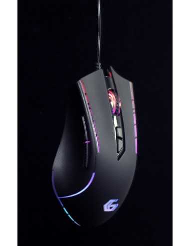 Gembird MUSG-RAGNAR-RX300 ratón Juego mano derecha USB tipo A 12000 DPI