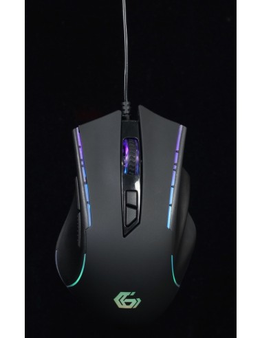 Gembird MUSG-RAGNAR-RX300 ratón Juego mano derecha USB tipo A 12000 DPI