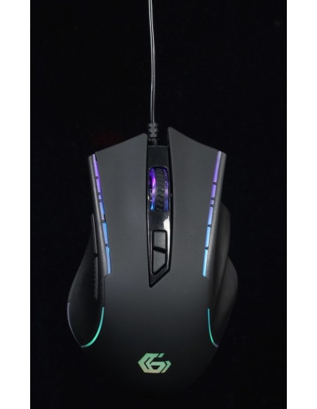 Gembird MUSG-RAGNAR-RX300 ratón Juego mano derecha USB tipo A 12000 DPI