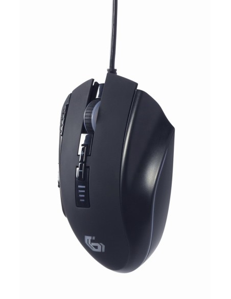 Gembird MUSG-RAGNAR-RX500 ratón Juego mano derecha USB tipo A 12000 DPI