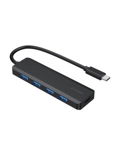 Gembird UHB-CM-U3P4P-01 hub de interfaz USB 3.2 Gen 1 (3.1 Gen 1) Type-C Negro 2