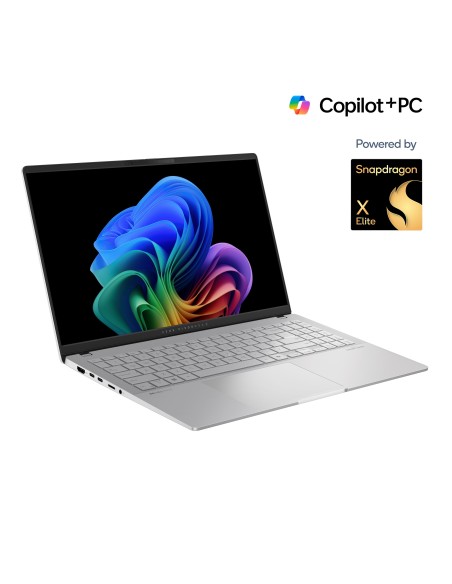 ASUS Vivobook S 15 OLED S5507QA-MA006W Copilot+ PC - Ordenador Portátil 15.6" Wide Quad HD+ 120Hz (Qualcomm Snapdragon