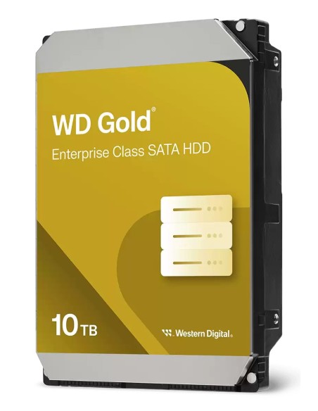 Western Digital Gold WD103KRYZ disco duro interno 10 TB 7200 RPM 512 MB 3.5" Serial ATA III