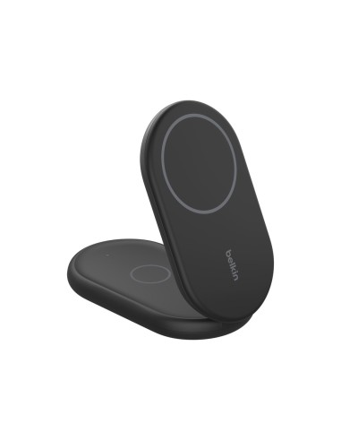 Belkin BoostCharge Auriculares, Smartphone Negro USB Cargador inalámbrico Carga rápida Interior