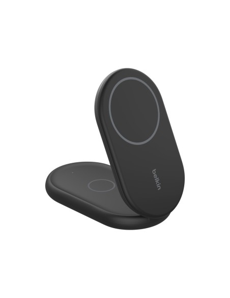 Belkin BoostCharge Auriculares, Smartphone Negro USB Cargador inalámbrico Carga rápida Interior