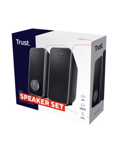 Trust 20179 altavoz Negro Alámbrico 14 W